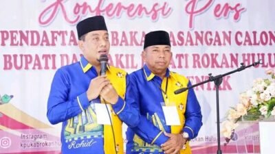 BERSERI, Paslon Bupati Rohul Yang Di Backing Langit